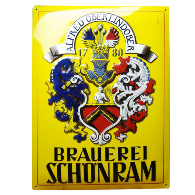 Schönramer Nostalgie-Aluschild