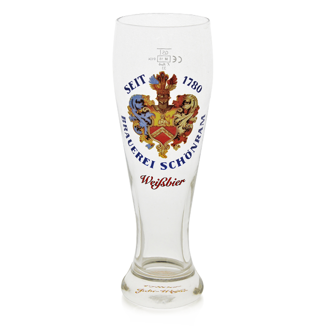 Schönramer Shop Schönramer Weißbierglas Hohenburg (0,5 ltr) - 6 Stück