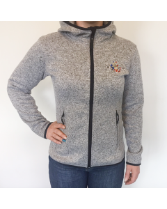 Schönramer Damen-Strick-Fleecejacke